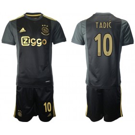 Camisolas de futebol AFC Ajax Dusan Tadic 10 Criança Equipamento 3ª 2020/21 Manga Curta